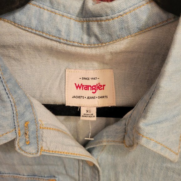 Wrangler Denim Short Overalls - Picture 6 of 8